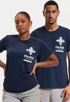 Футболка с принтом EUROPEAN LEAGUE PARIS MUSKETEERS ESSENTIAL DEF, темно-синий