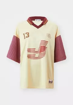 Футболка с принтом EUROS FOOTBALL Jaded London, бежевый