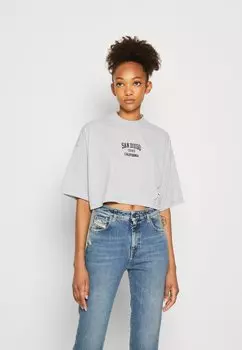 Футболка с принтом Even&Odd