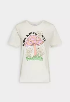 Футболка с принтом Even&Odd