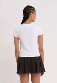 Футболка с принтом Even&Odd, белый