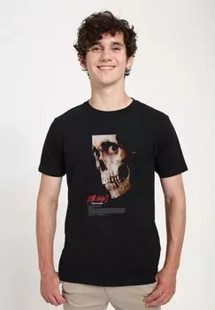 Футболка с принтом EVIL DEAD BY DAWN THEATRICAL POSTER Henry Tiger, черный