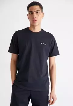Футболка с принтом EXPLORERS CANYON BACK TEE Columbia, цвет black