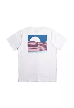 Футболка с принтом EYE ON HORIZON Quiksilver, кремовый