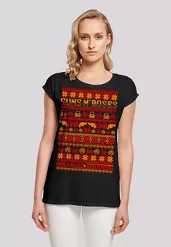 Футболка с принтом F4NT4STIC, черный