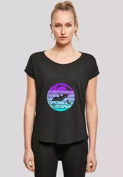 Футболка с принтом F4NT4STIC, черный