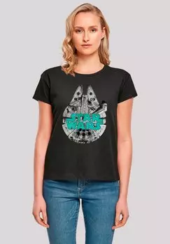 Футболка с принтом F4NT4STIC, черный