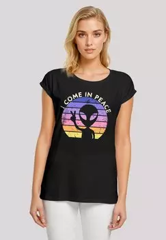 Футболка с принтом F4NT4STIC, черный