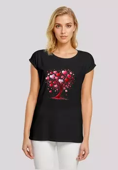 Футболка с принтом F4NT4STIC, черный