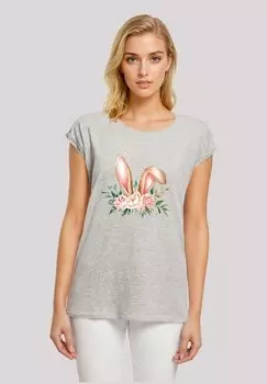 Футболка с принтом F4NT4STIC, серый