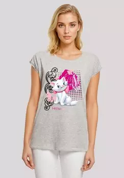 Футболка с принтом F4NT4STIC, серый