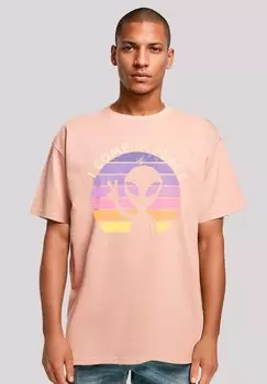 Футболка с принтом F4NT4STIC, светло-розовый