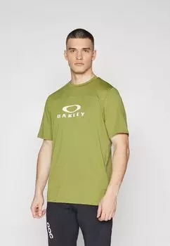 Футболка с принтом FACTORY PILOT Oakley, цвет fern