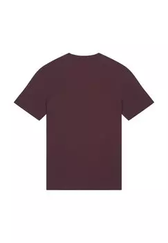 Футболка с принтом FAHRRADSPEICHEN watapparel, темно-красный