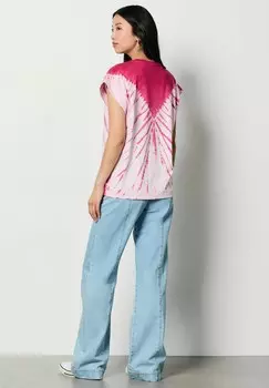 Футболка с принтом FARANDOLE Etam, розовый