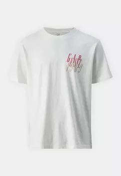 Футболка с принтом FASHION LOGO GAP, черный