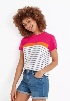 Футболка с принтом FELICITY TOG24, белый