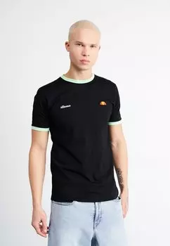 Футболка с принтом FERDORINI Ellesse, цвет black/green
