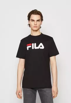 Футболка с принтом Fila, черный