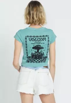 Футболка с принтом FILIP RYGALSKI Volcom, синий