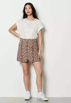 Футболка с принтом FILIPPA Etam, кремовый