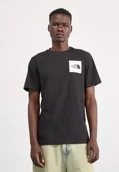 Футболка с принтом FINE The North Face, черный