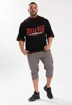 Футболка с принтом FINLEY Gorilla Wear, черный