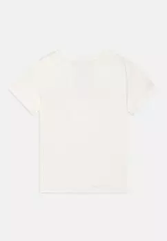 Футболка с принтом Fiori Unisex Versace, белый/разноцветный