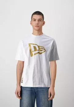 Футболка с принтом Flag Tee New Era, цвет wei
