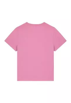 Футболка с принтом FLAMINGO MIT BLUMEN watapparel, светло-розовый