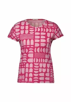 Футболка с принтом FLAMM Cecil, цвет Mottled Pink