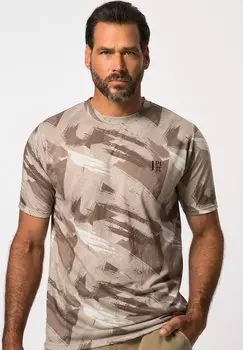 Футболка с принтом FLEXNAMIC HALBARM JP1880, цвет braun grau