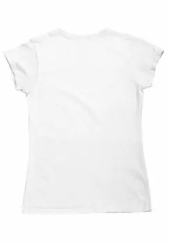 Футболка с принтом FLORAL PEACE Novux, белый