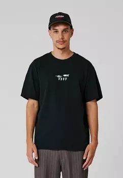 Футболка с принтом FLOURISH CRUX Former, черный