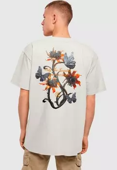 Футболка с принтом FLOWERS Forgotten Faces, светло-серый