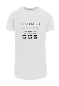 Футболка с принтом FLOYD PYRAMIDS PREMIUM ROCK MUSIK BAND FAN MERCH F4NT4STIC, белый