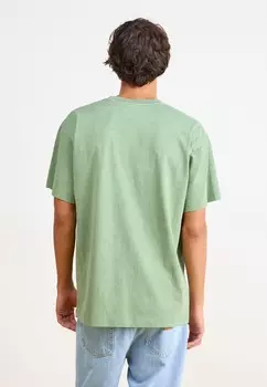 Футболка с принтом FLYING DUCKS Carhartt WIP, темно-зеленый