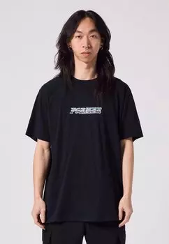 Футболка с принтом FOIL UNISEX Former, черный