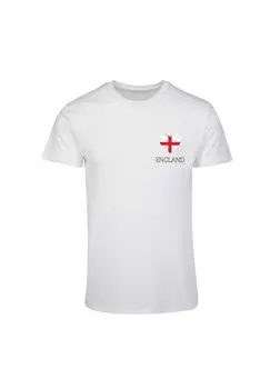 Футболка с принтом FOOTBALL ENGLAND Merchcode, белый