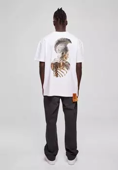 Футболка с принтом Forgotten Faces, черный