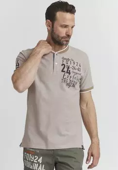 Футболка с принтом FQ1924, серый деним