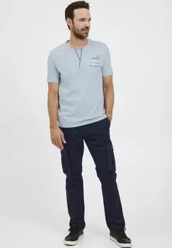 Футболка с принтом FQRUDOLF FQ1924, светло-голубой