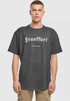 Футболка с принтом FRANKFURT HEAVY Merchcode, цвет charcoal
