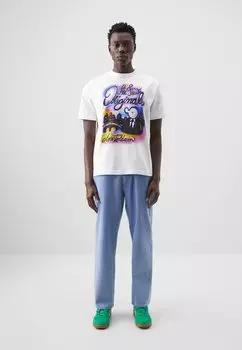 Футболка с принтом FREDDY AIRBRUSH TEE The New Originals, белый