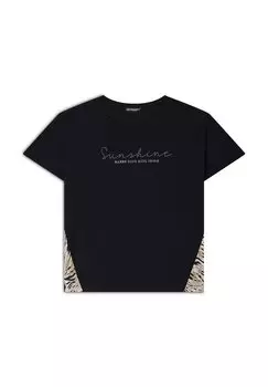 Футболка с принтом Freddy, черный