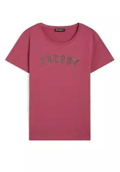 Футболка с принтом Freddy, фуксия