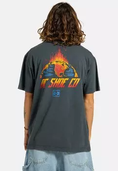 Футболка с принтом FREE FALL DC Shoes, черный