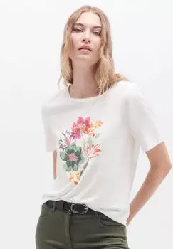 Футболка с принтом FRENCH BRAND FASHION ELEGANT MODERN TALIX Caroll, цвет ivoire