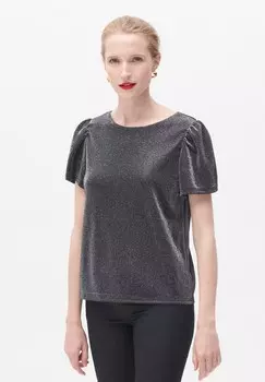 Футболка с принтом FRENCH BRAND FASHION ELEGANT MODERN ALEXI Caroll, серебристый