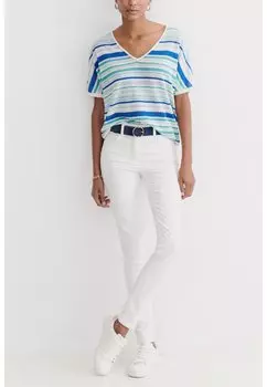 Футболка с принтом FRENCH FASHION ELEGANT MODERN Caroll, цвет electric blue